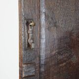Armoire ancienne en chêne à 4 portes du 18ème siècle