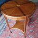 Mahogany side table