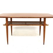 Scandinavian mahogany coffee table, Sweden, 1950s