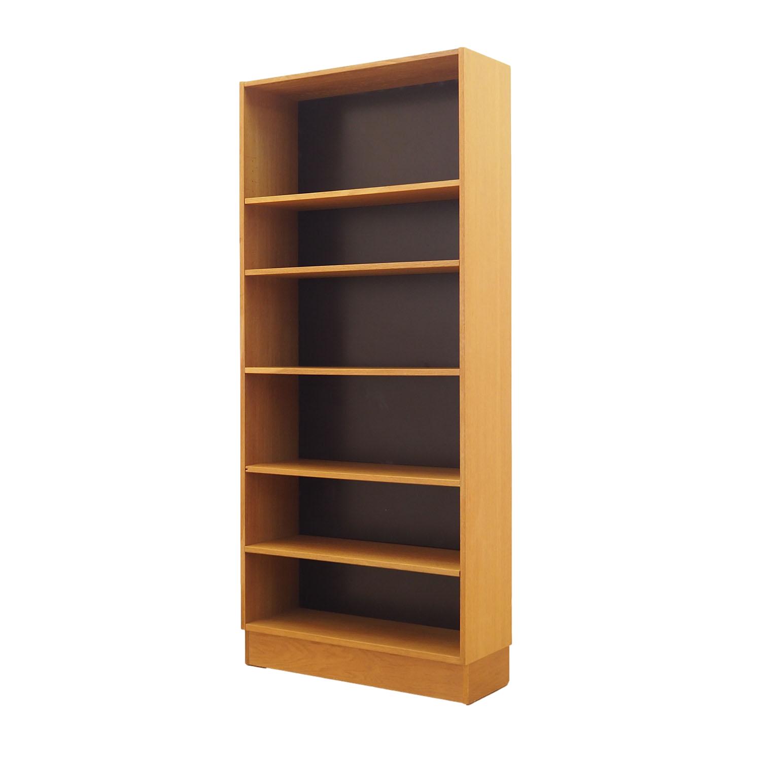Ash Shelving Unit Domino Møbler, Denmark, 1970s