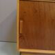Mid Century vintage filing cabinet with sliding doors 1960's