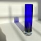 Vase bleu vintage
