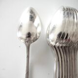 9 Apollo silver metal cutlery