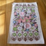 60s terry kitchen towel