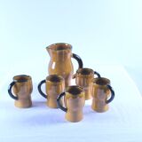 Service for orangeade or vintage beer Vallauris