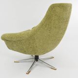 Swivel shell armchairgreen Khaki