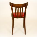 Bistro chair with a studded seat