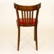 Bistro chair with a studded seat