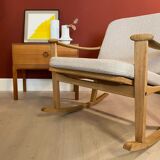 Danish rocking chair by Finn Juhl for M. Nissen, Denmark 1960s