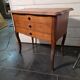 Oak bedside table in Louis XV style