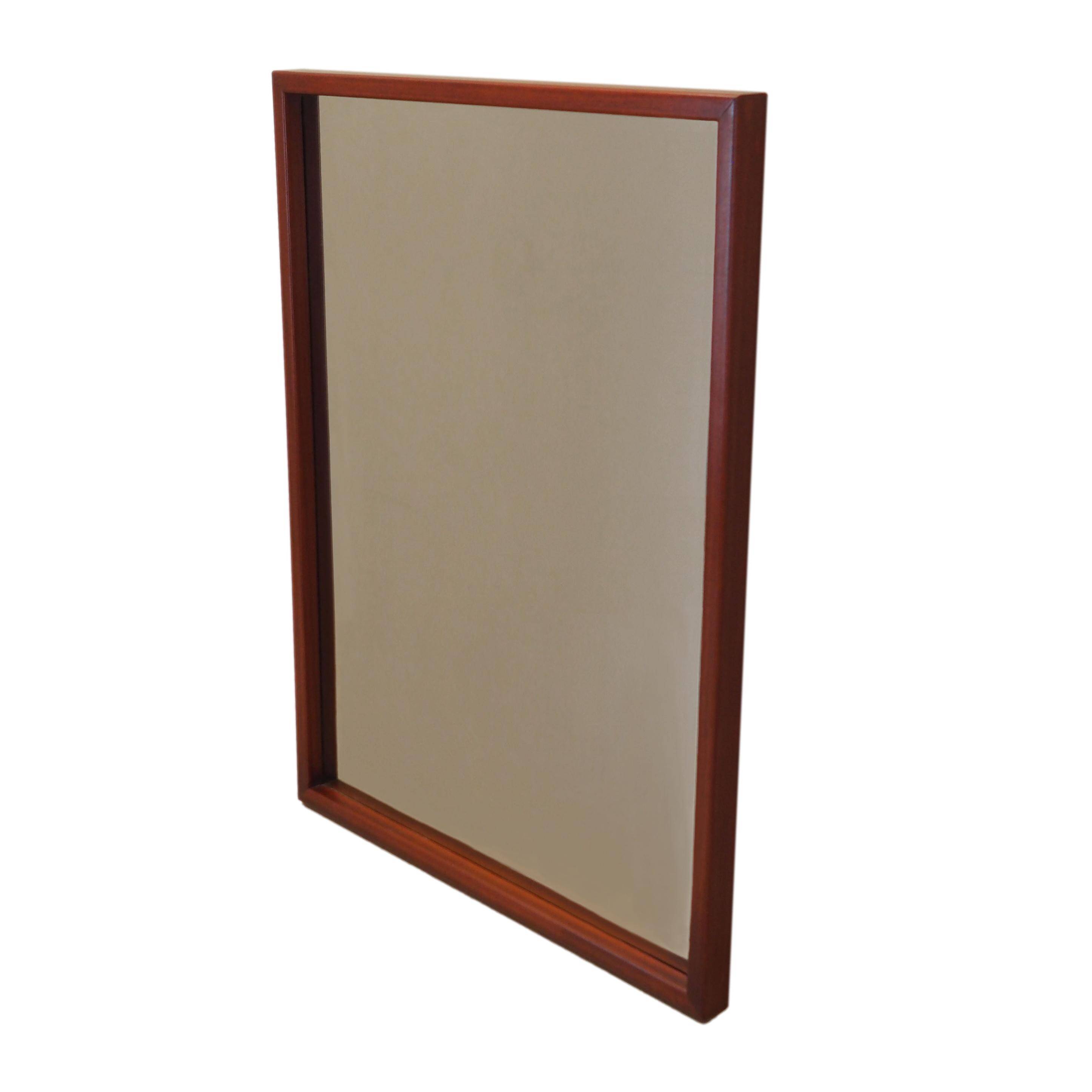 Graphite mirror, Danish design, 1970s, production: Denmark