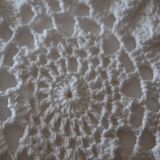White crochet bedspread