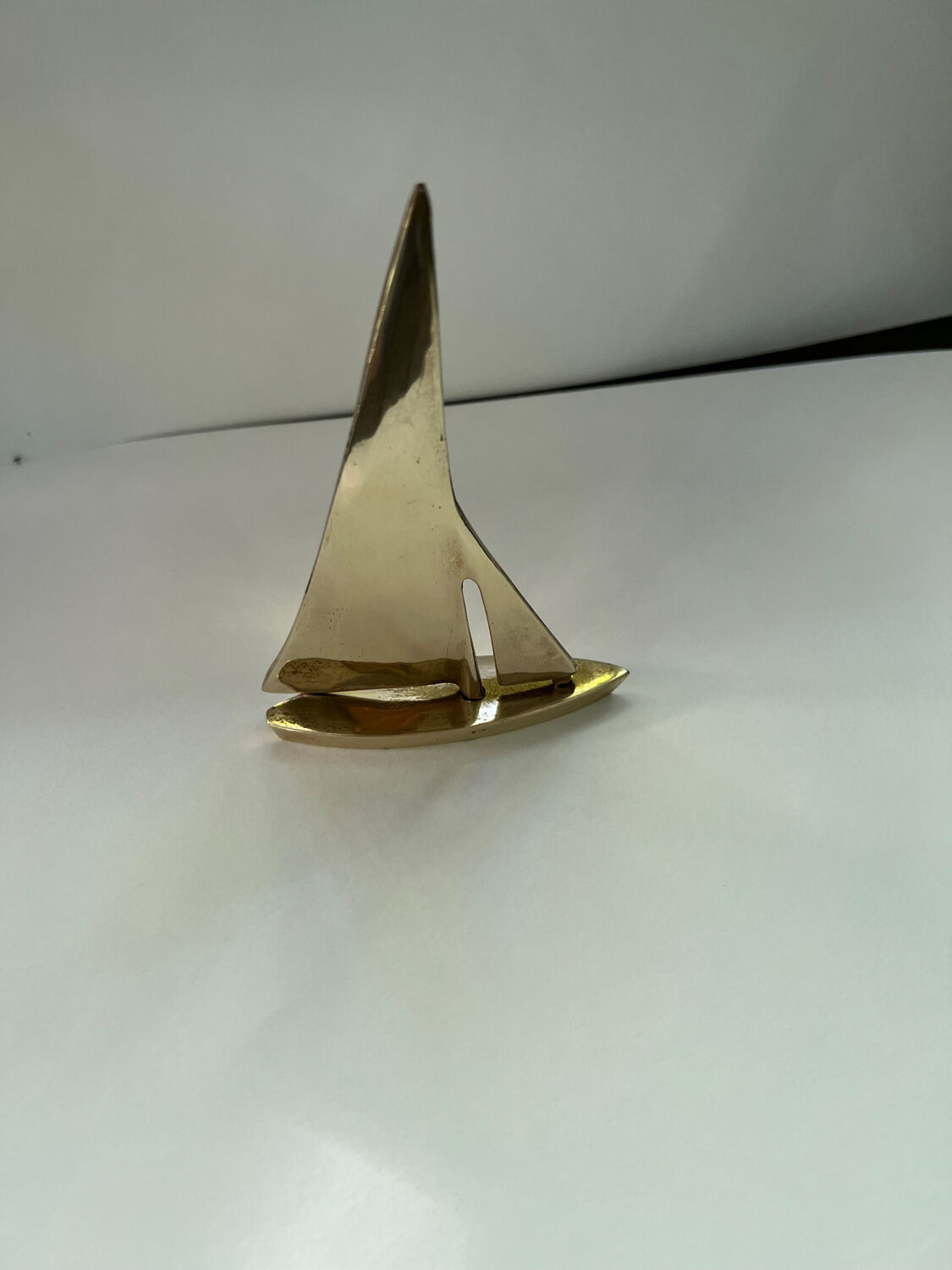 Sailboat statuette