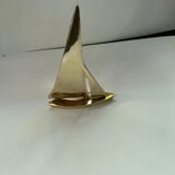 Sailboat statuette