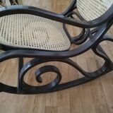 Rocking-chair wood flesh and canning