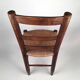 Chair wood and straw
