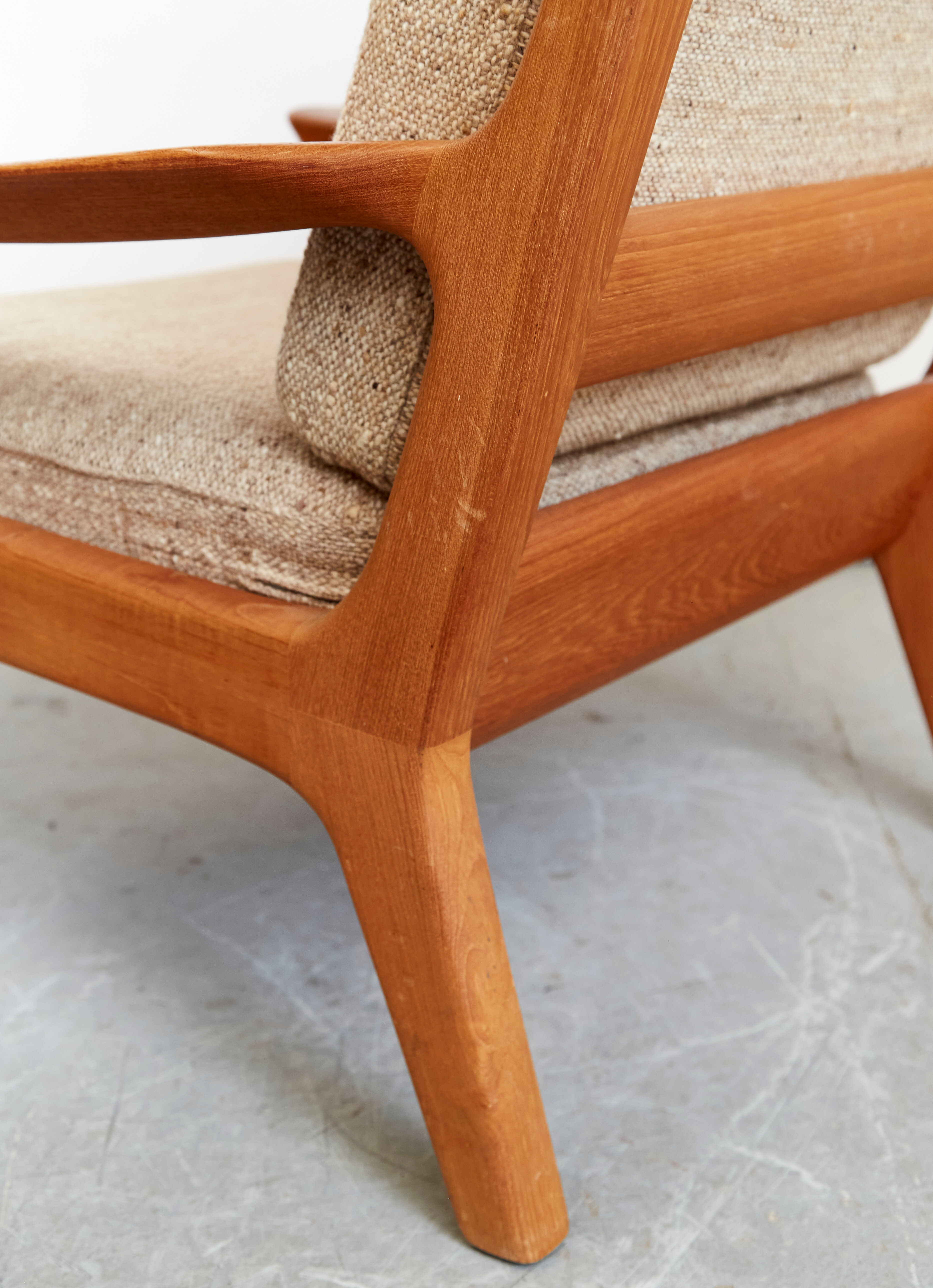 Juul Kristensen Highback Chair & Holstebro Ottoman