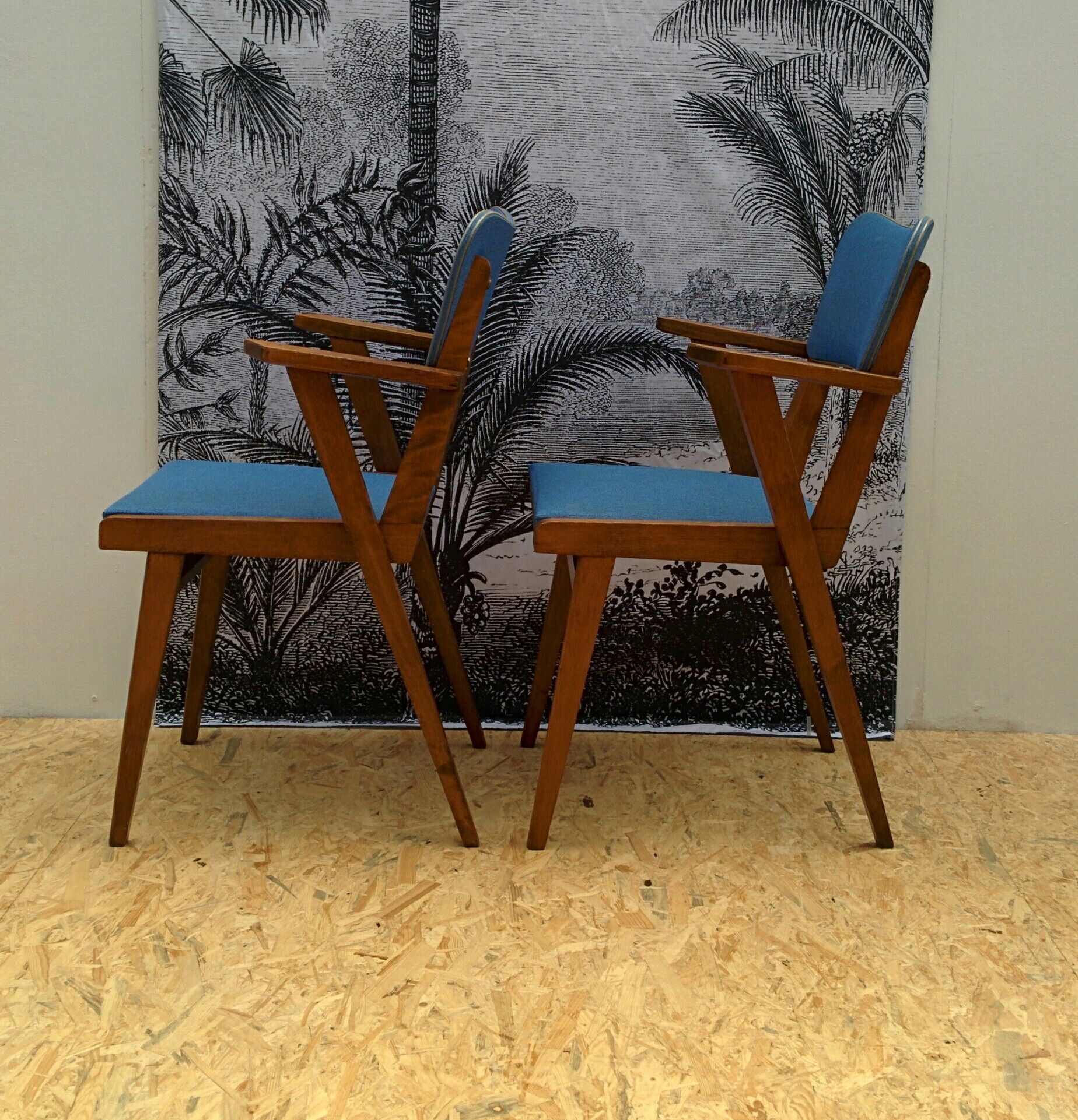 Duo de chaises vintage