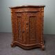 Carved wooden cabinet from the mid-20th century