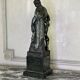 After the Farnese Hercules, a serpentine marble sculpture, a souvenir of the Grand Tour