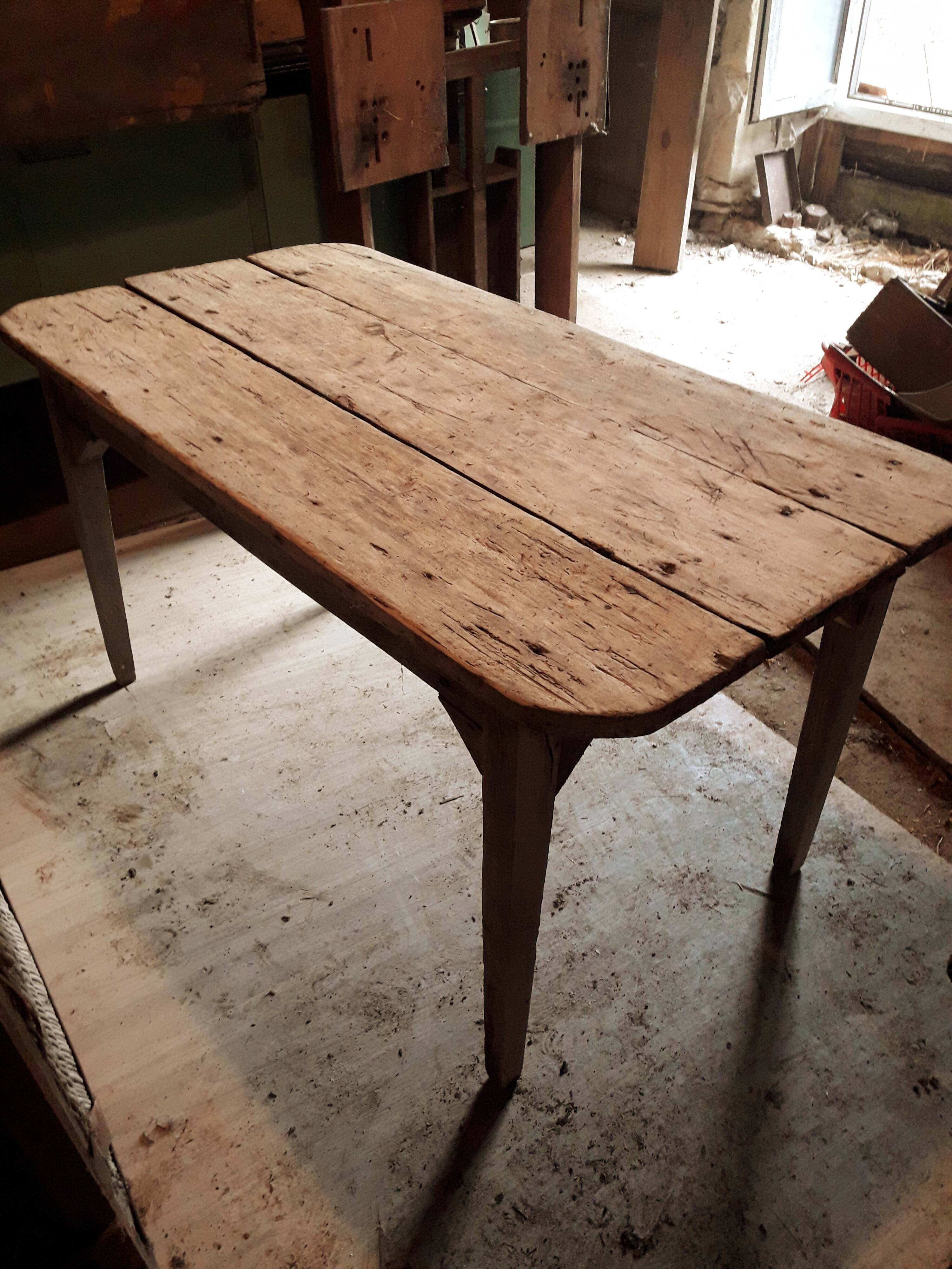 1930s poplar country table