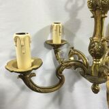 5-light bronze chandelier
