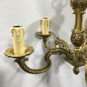 5-light bronze chandelier