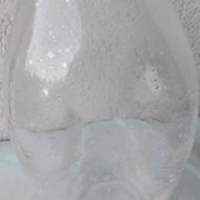 Bubble glass carafe