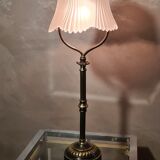 Bronze and brass lamp 1900