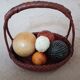 Japanese woven bamboo basket Ikebana