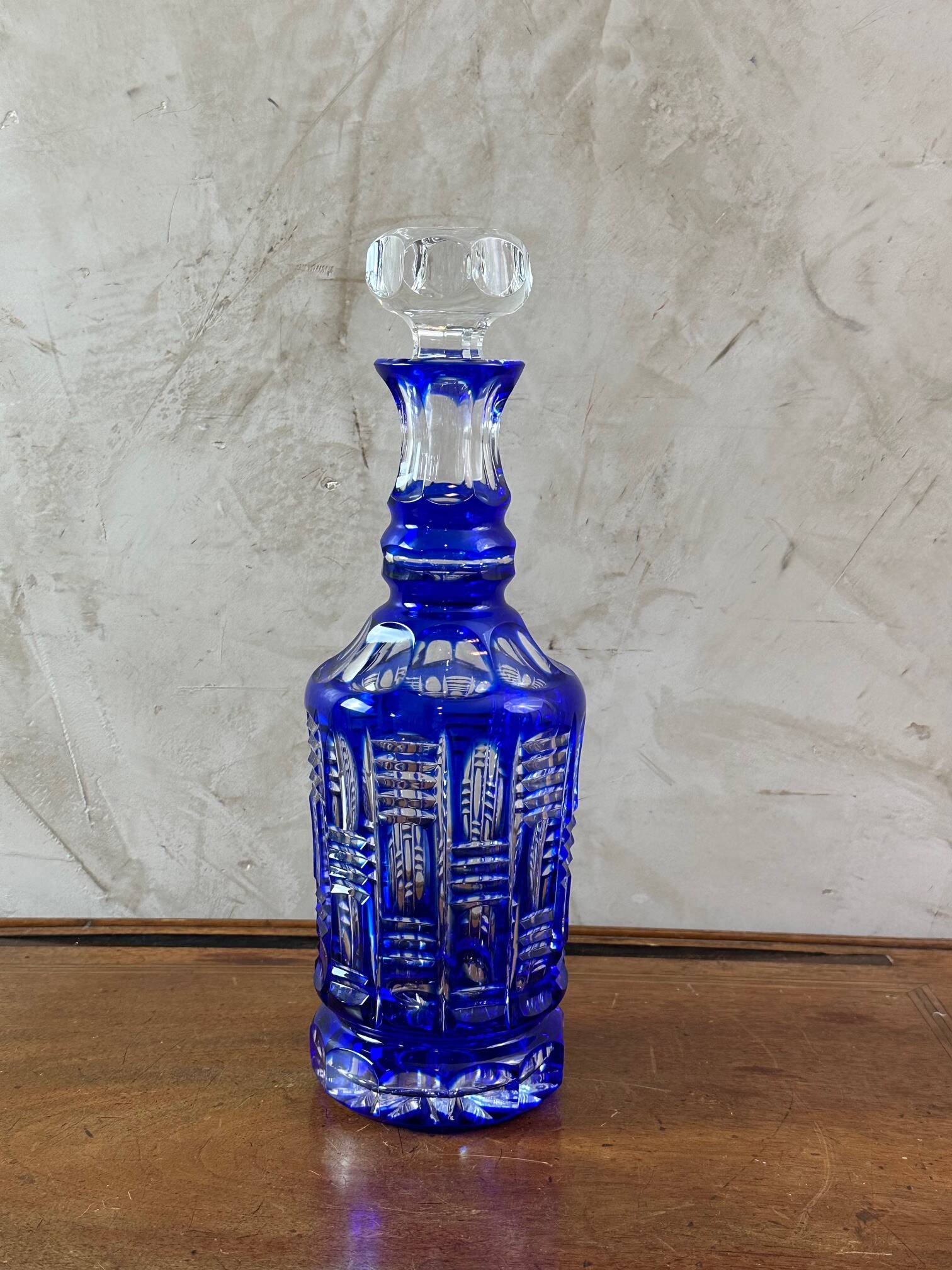 Bohemian crystal carafe