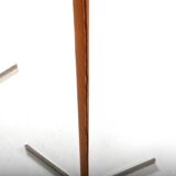 Leather and Steel "Monolith" Floor Lamps by Jo Hammerborg