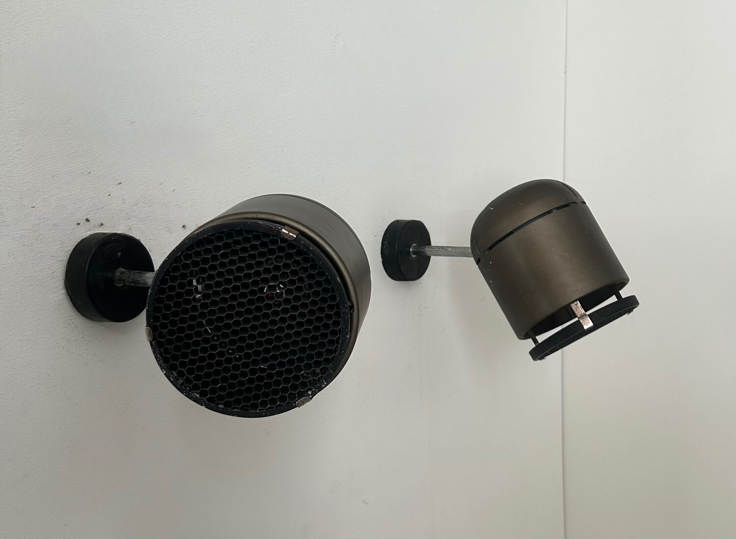 Pair of adjustable wall lights, metal by Staff Leuchten, Germany 1970