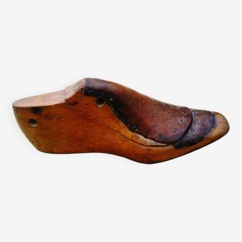Forme de chaussure ancienne pour cordonnier