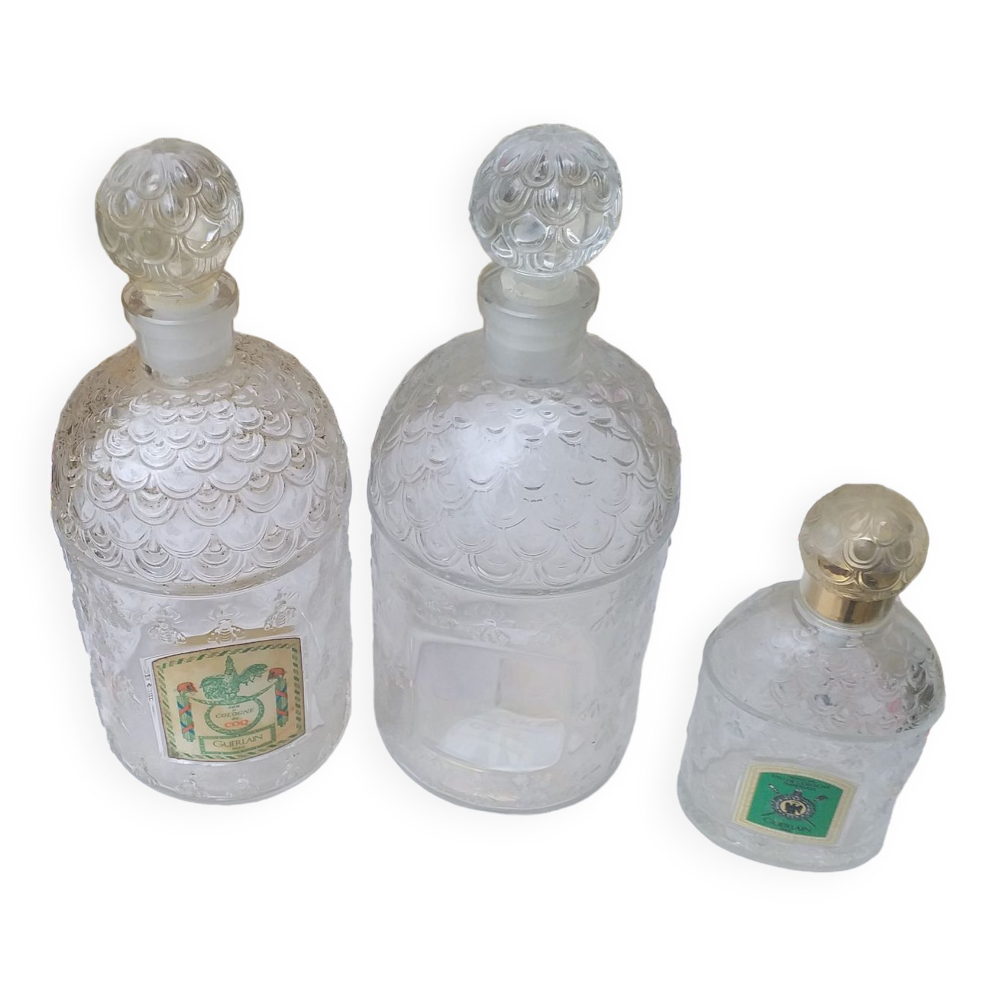 Set of 3 Guerlain bottles