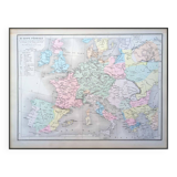 Printed in 1879, Feudal Europe.