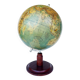 Grand globe terrestre années 40 - Art Déco - Columbus Berlin 50 cm H