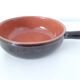 Old pan or pan in glazed earthened stoneware