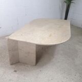 Vintage travertine table