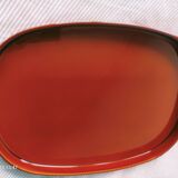Red lacquer tray