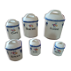 Series of spice pots