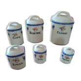 Series of spice pots