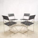 Vintage stacking dining chairs