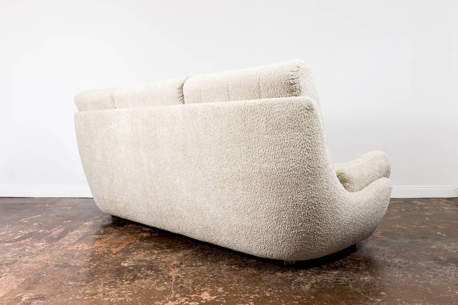 Customizable Space Age Living Room Set Atlantis in Beige Boucle 1970's, Czechoslovakia