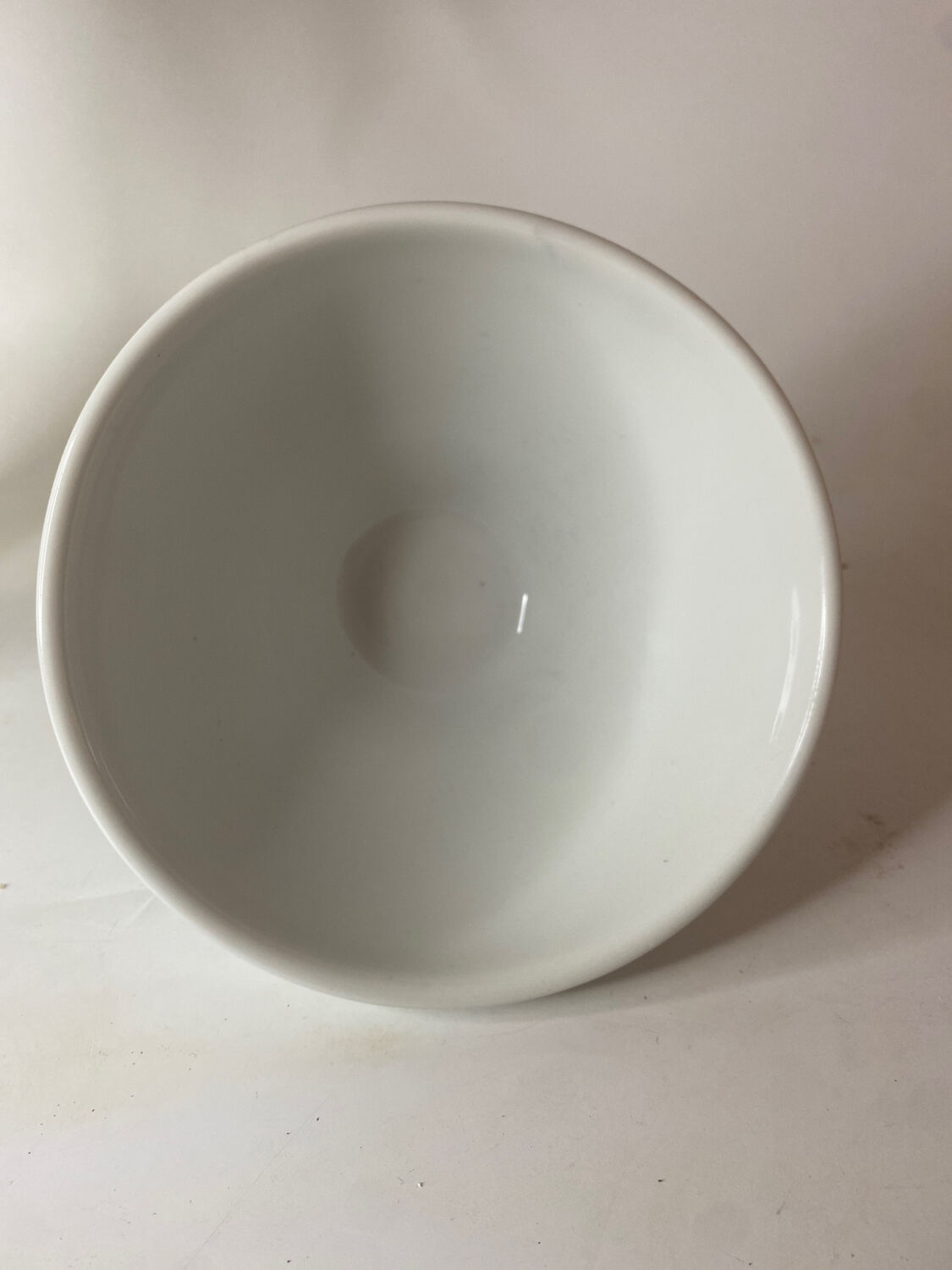 Very heavy porcelain bowl