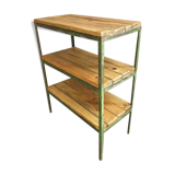 Industrial shelving unit coffeemachine table