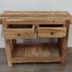 Small wooden console