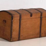 Antique trunk with metal frame (c.1900) #80