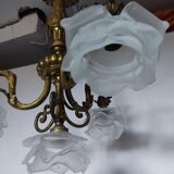 Chandelier bronze 4 lights