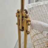 19th century brass rocking cradle from a castle